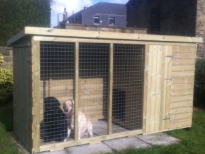 Super Kennel and Run - Door in End 